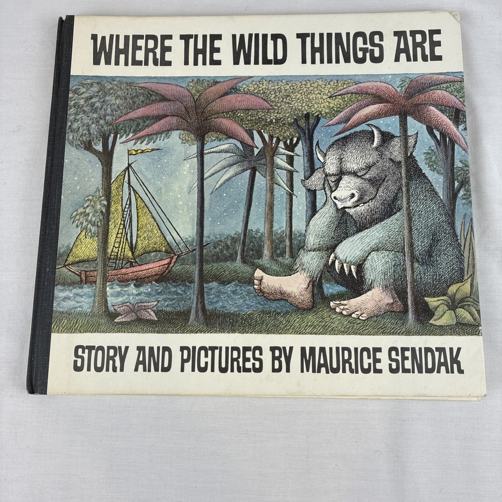 Where the Wild Things Are Maurice Sendak Harper&Row Hardcover 1963 first edition